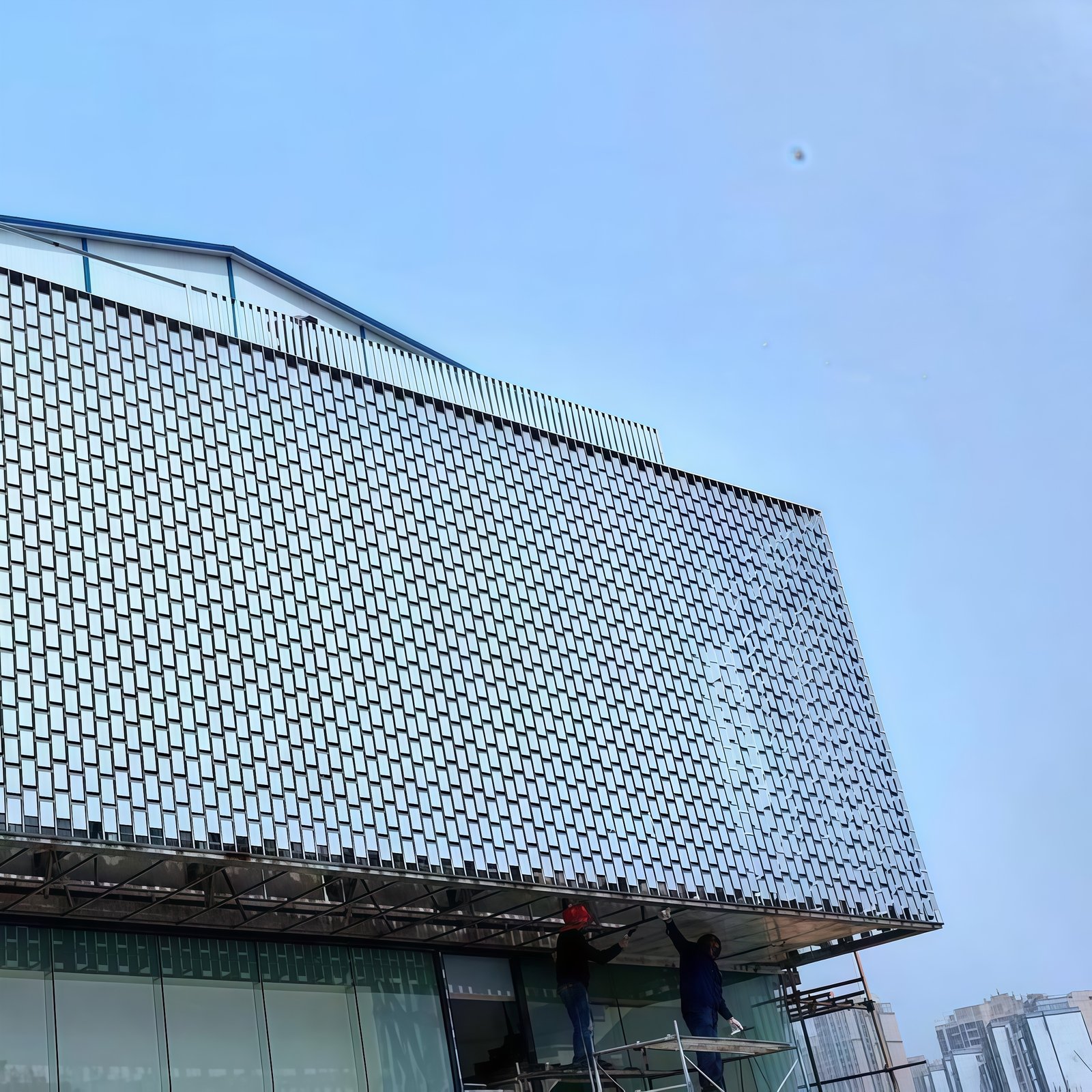 Wind-driven facade system specification