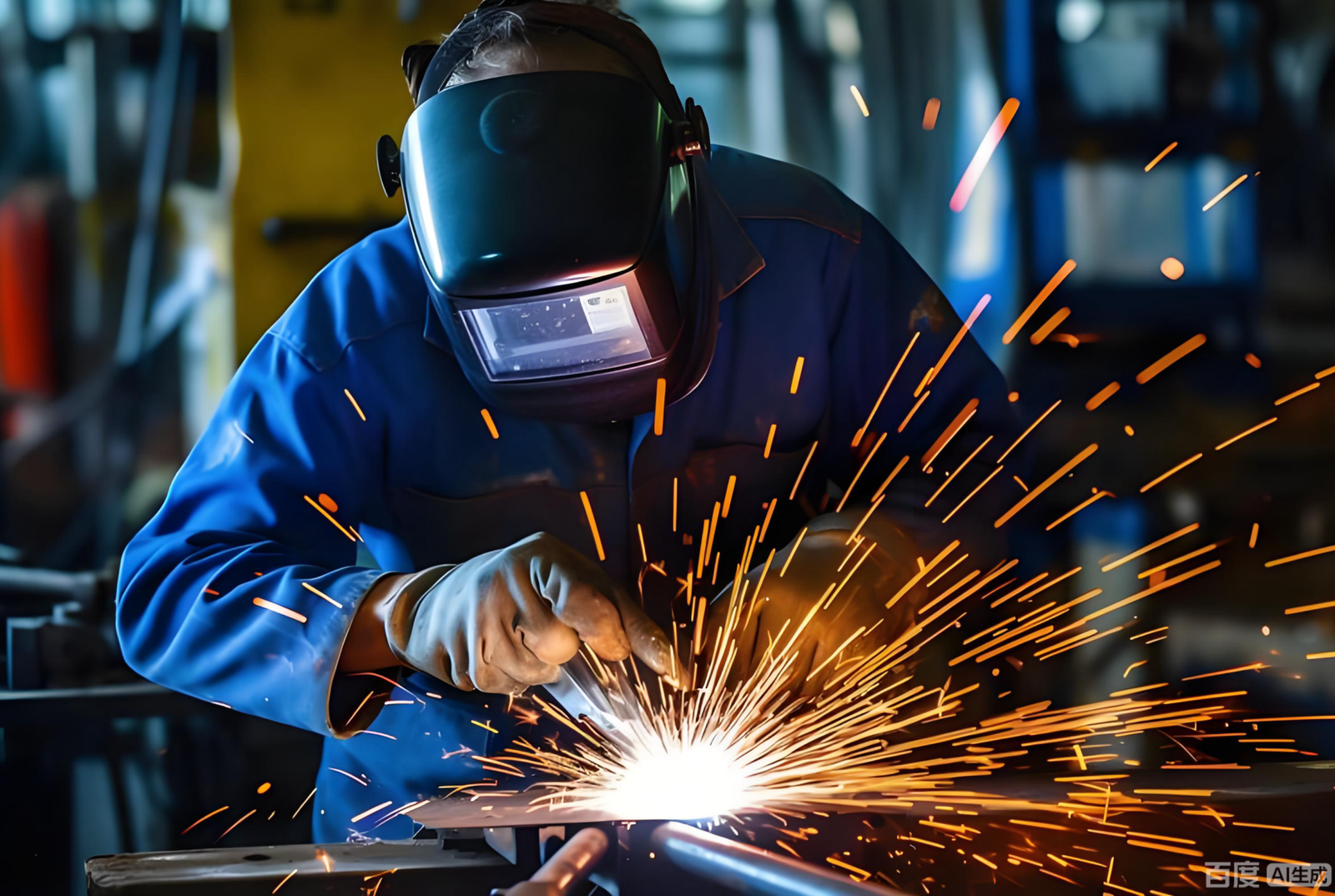 Professional welding and metal processing services for custom stainless steel hardware at Youjia factory.