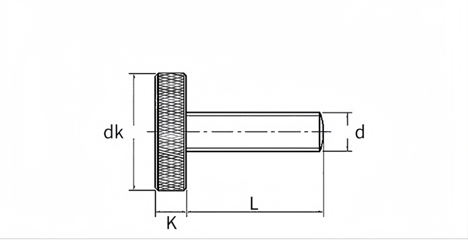 Marine grade 316 stainless steel rust-proof knurled thumb screws