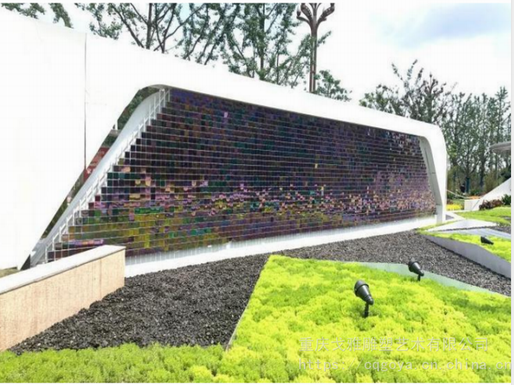 Modern kinetic building facade showing fluid facade movement and wind interaction