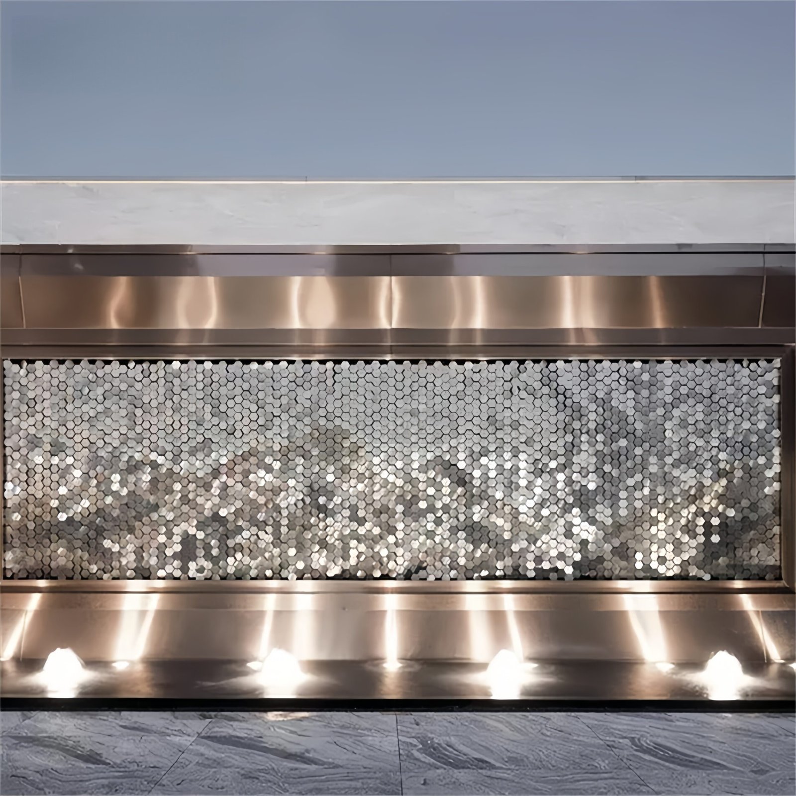 Wind load tested kinetic facade system with heavy-duty fasteners and stainless steel turnbuckles for structural integrity.