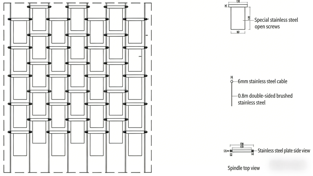 Wholesale stainless steel kinetic facades and architectural hardware for US commercial construction distributors.